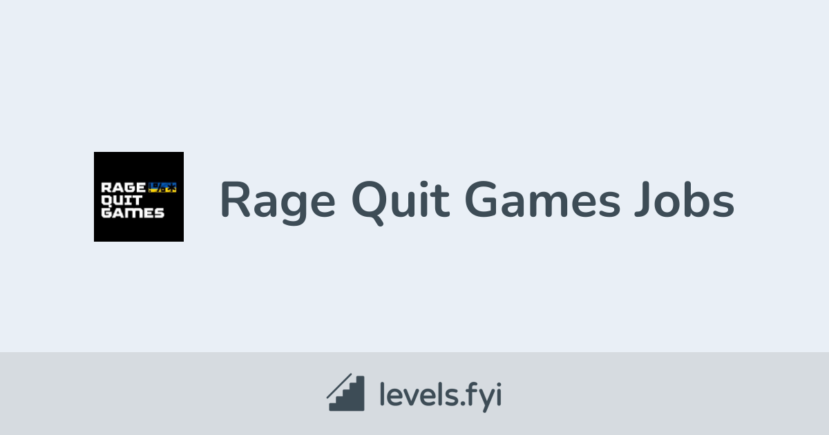 Rage Quit Games Jobs