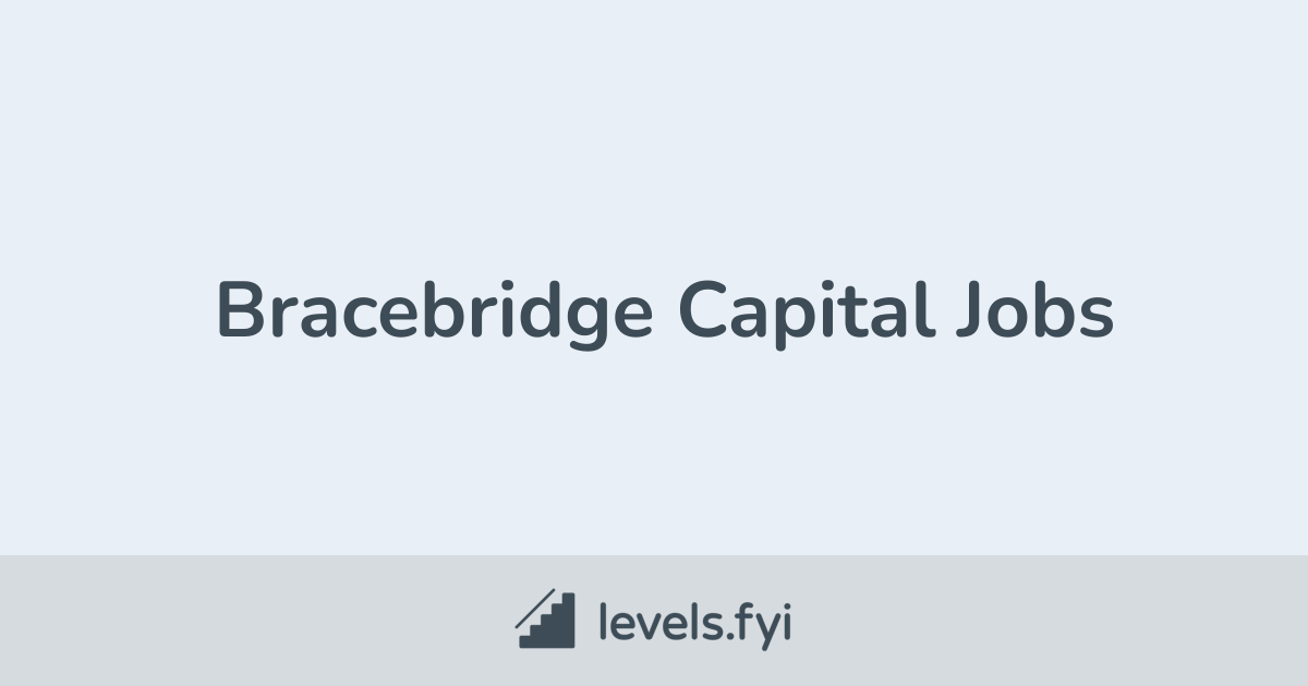 2025 Summer Investment Analyst Bracebridge Capital Levels.fyi