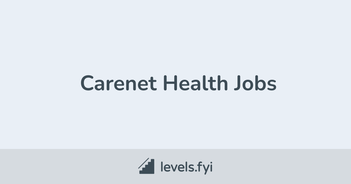 Health Jobs Levels.fyi