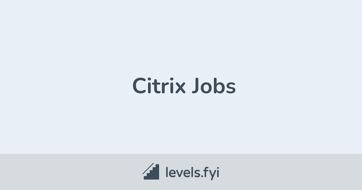 Senior product marketing manager citrix levels fyi