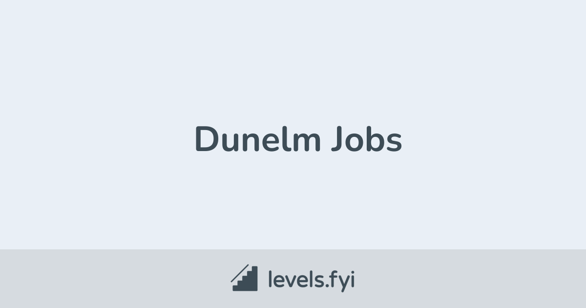 Sales Assistant Dunelm Levels.fyi