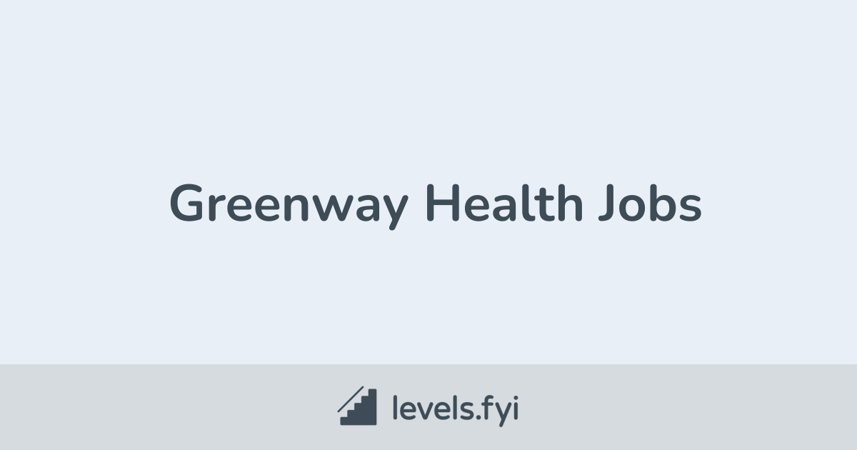 Technology Architect Greenway Health Levels.fyi