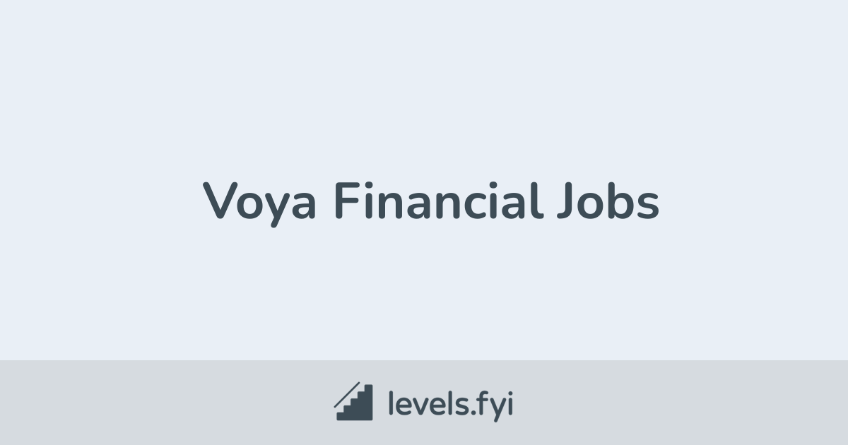 Summer 2024 Actuarial InternRemote Voya Financial Levels.fyi